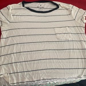 Stripe Crop Tee